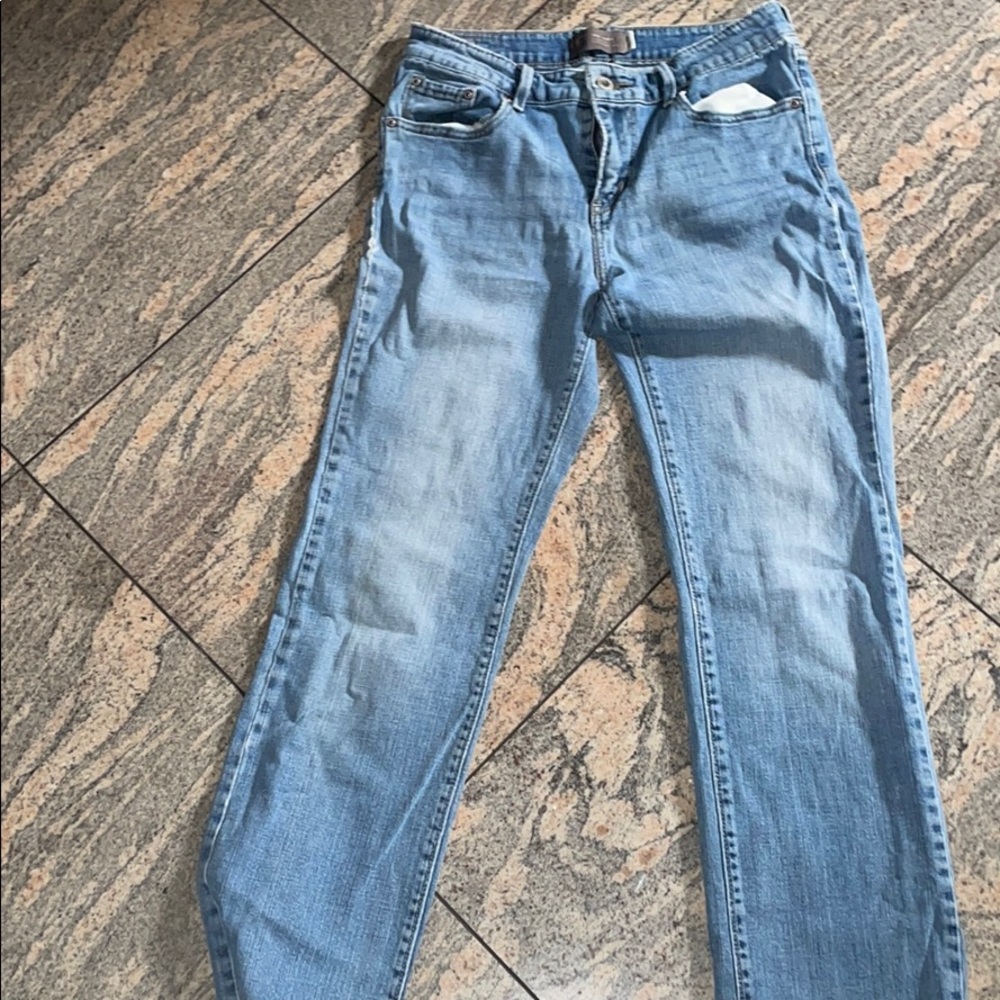 straight leg levi’s vintage jeans